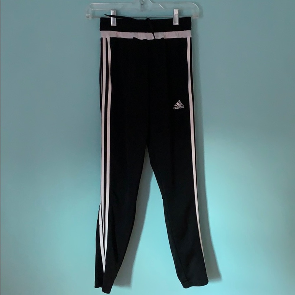 Adidas climalite zipper leg sweatpants